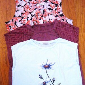 Jones Studio, Miss Look, Shein Womens Tank Tops Plus 2X Lot of 3